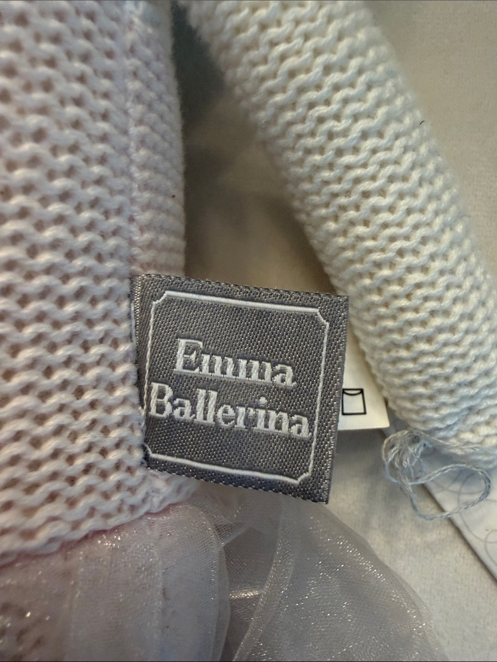 NWT! Living Textiles Knit Emma Ballerina Doll - Picture 4 of 7